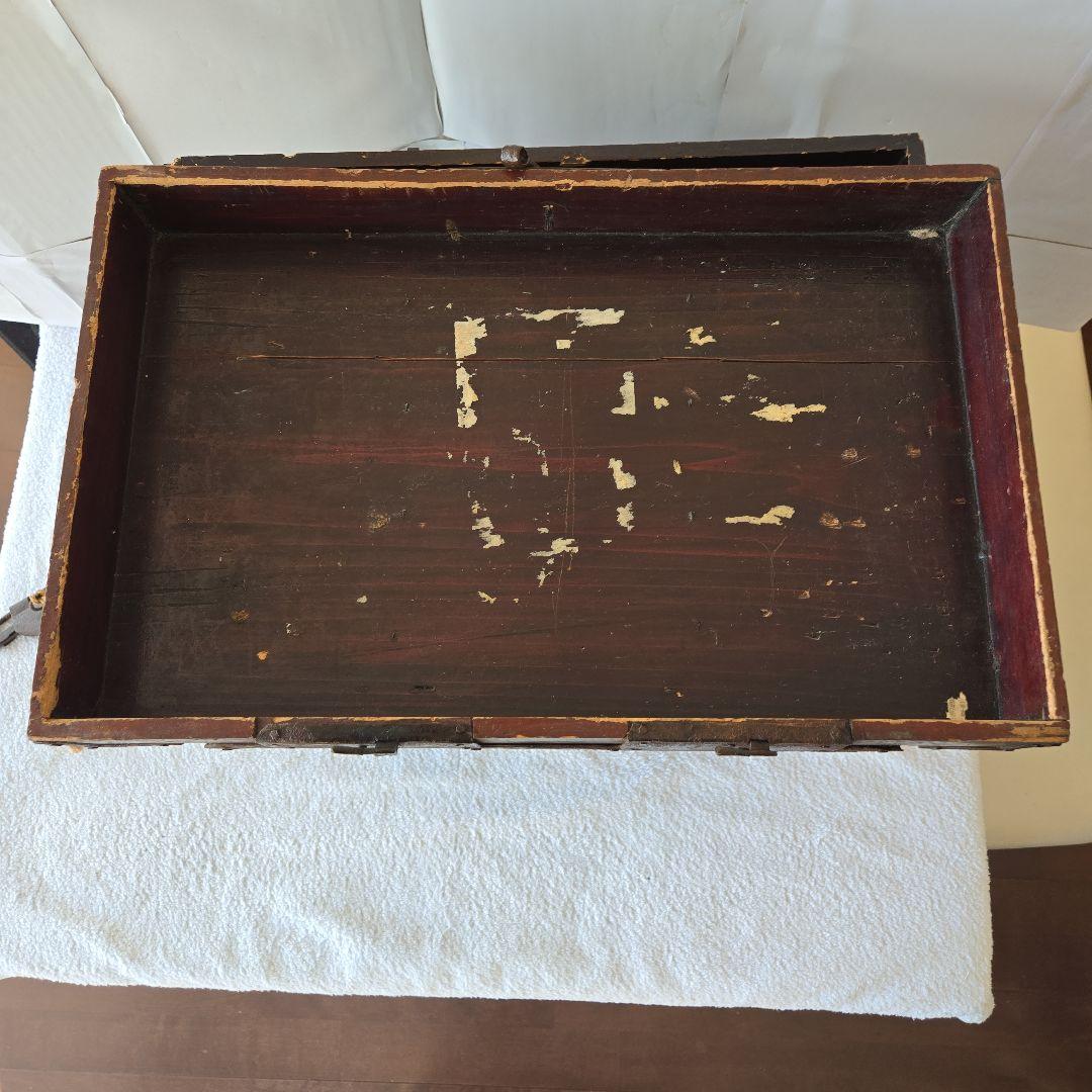 挟箱　鎧櫃　家紋　背負箪笥　武具　刀剣　千両箱　甲冑箱　兜箱　江戸時代　古民具