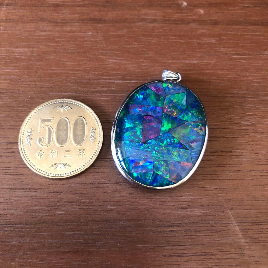 ⭐︎HＬ⭐︎ トリプレットオパールペンダントトップ