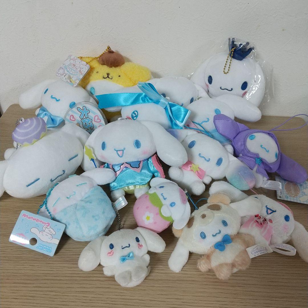 シナモロール　ぬいぐるみ　マスコット　セット