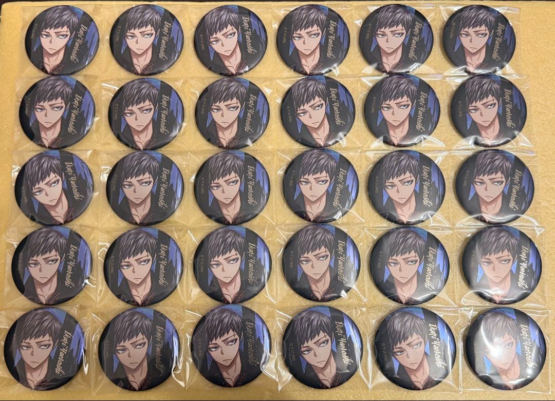 桃源暗鬼 マンガ展 メタリック缶バッジ 矢颪 碇