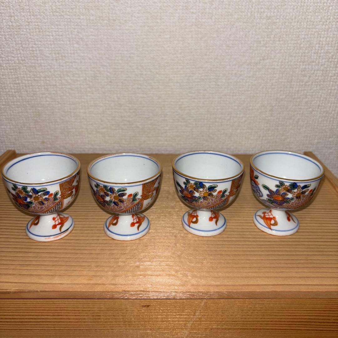 古伊万里 有田焼 年木谷窯 酒器 蕎麦猪口 当時物 レトロ 伝統工芸品