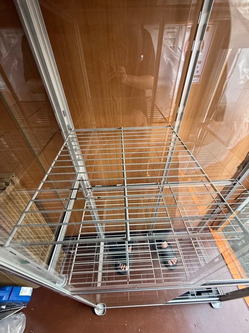 ガラス温室　FHB-1508S サーモ+専用換気扇付き