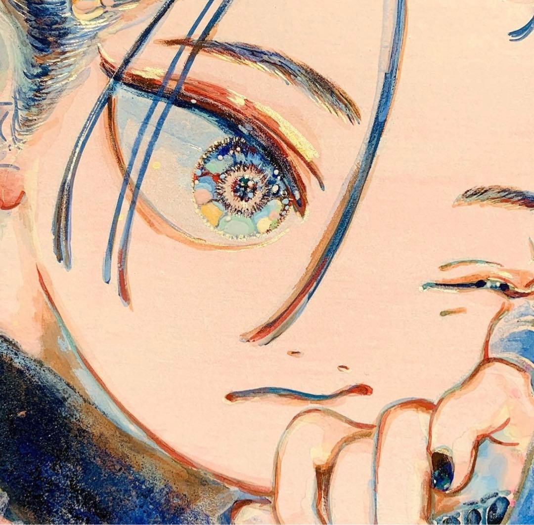 巻田はるか　unique 原画 一点もの　makita haruka