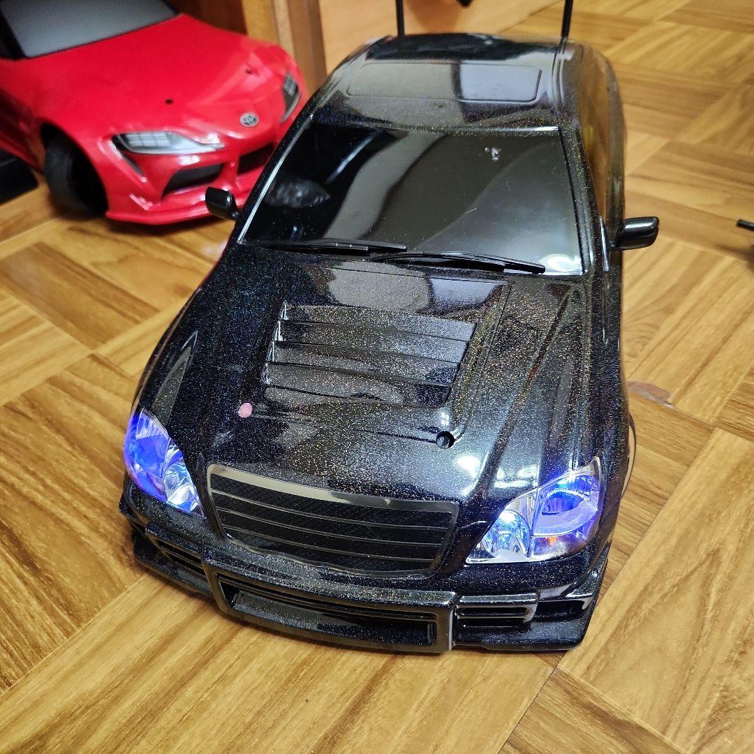 最終値下げ！10/1ラジコン。ドリラジ、TOYOTA、CROWNLEDライト付き