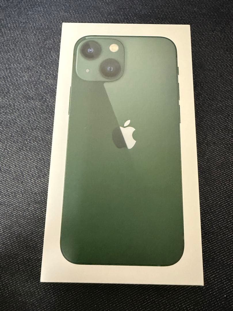 値下げ！美品！Apple iPhone 13 miniミッドナイトグリーン 本体