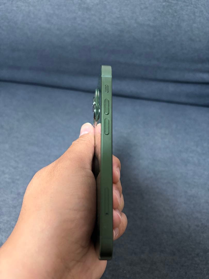 値下げ！美品！Apple iPhone 13 miniミッドナイトグリーン 本体