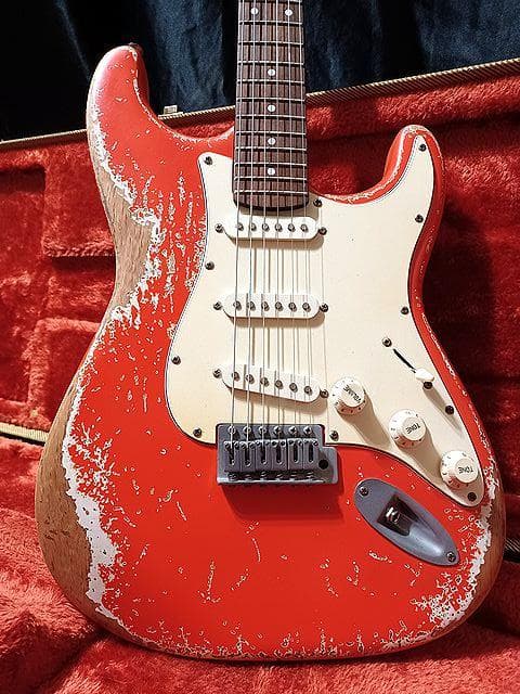 ❖❖ Custom HeavyRelic FiestaRed Strato ❖❖
