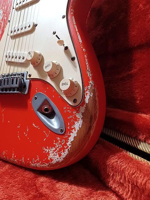 ❖❖ Custom HeavyRelic FiestaRed Strato ❖❖