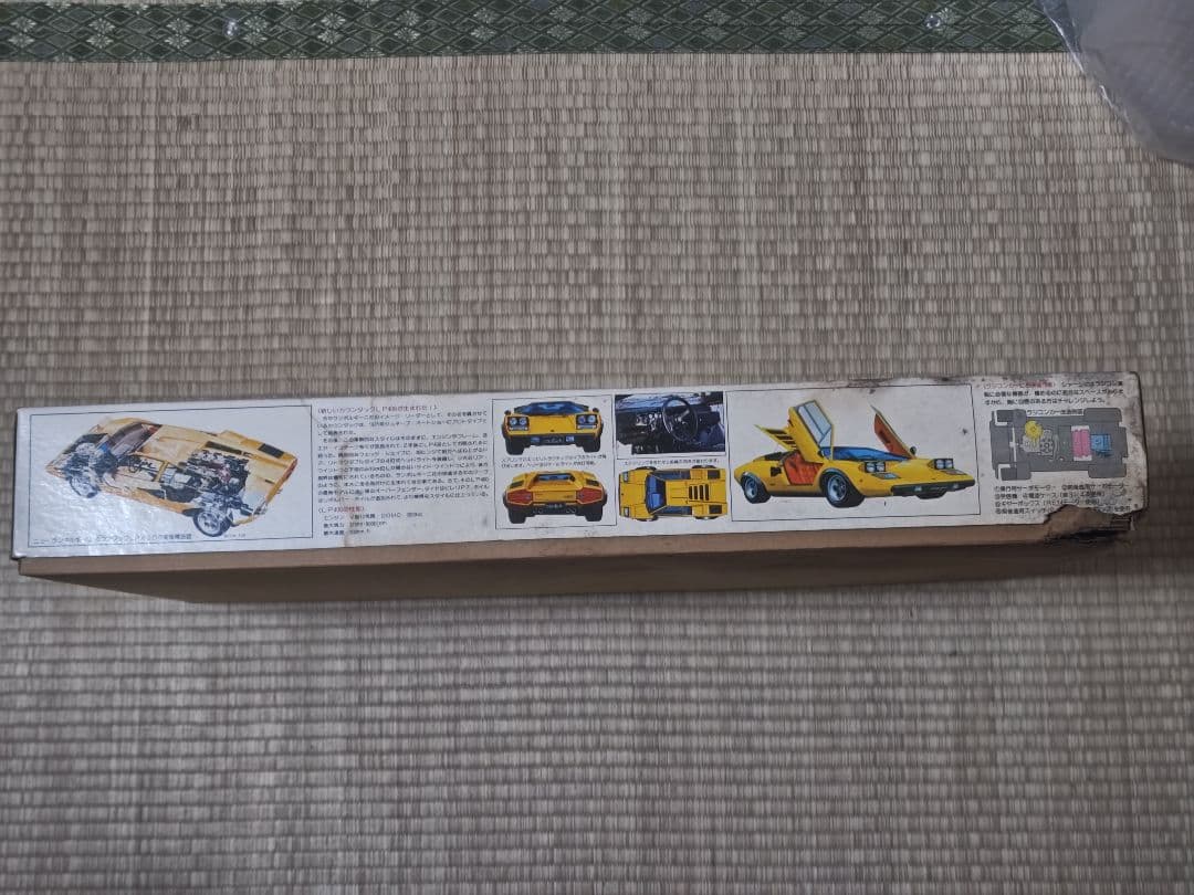 当時物 アオシマ 1/16 ランボルギーニ カウンタック LP400 ジャンク品