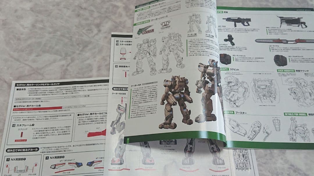 ボーダーブレイク クーガーNXセガVe r. アルター製プラモデル