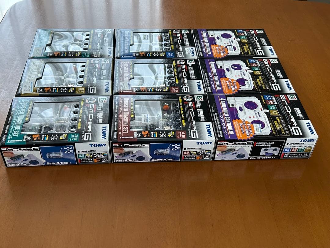 ラジコン BITCHAR-G TOMY 車体６台 コントローラー３台 セット
