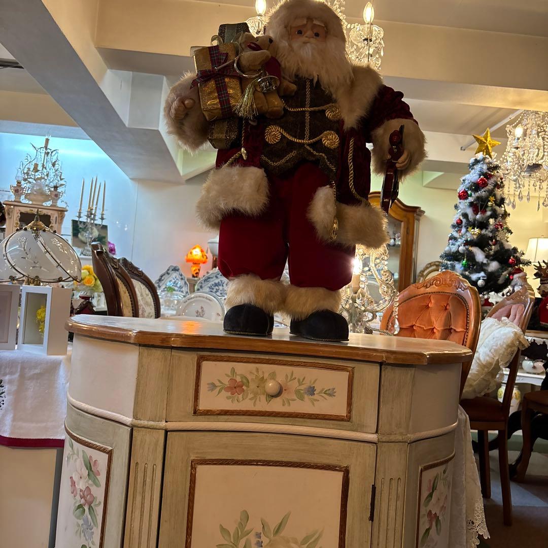 姫系　トールペイント　チェスト