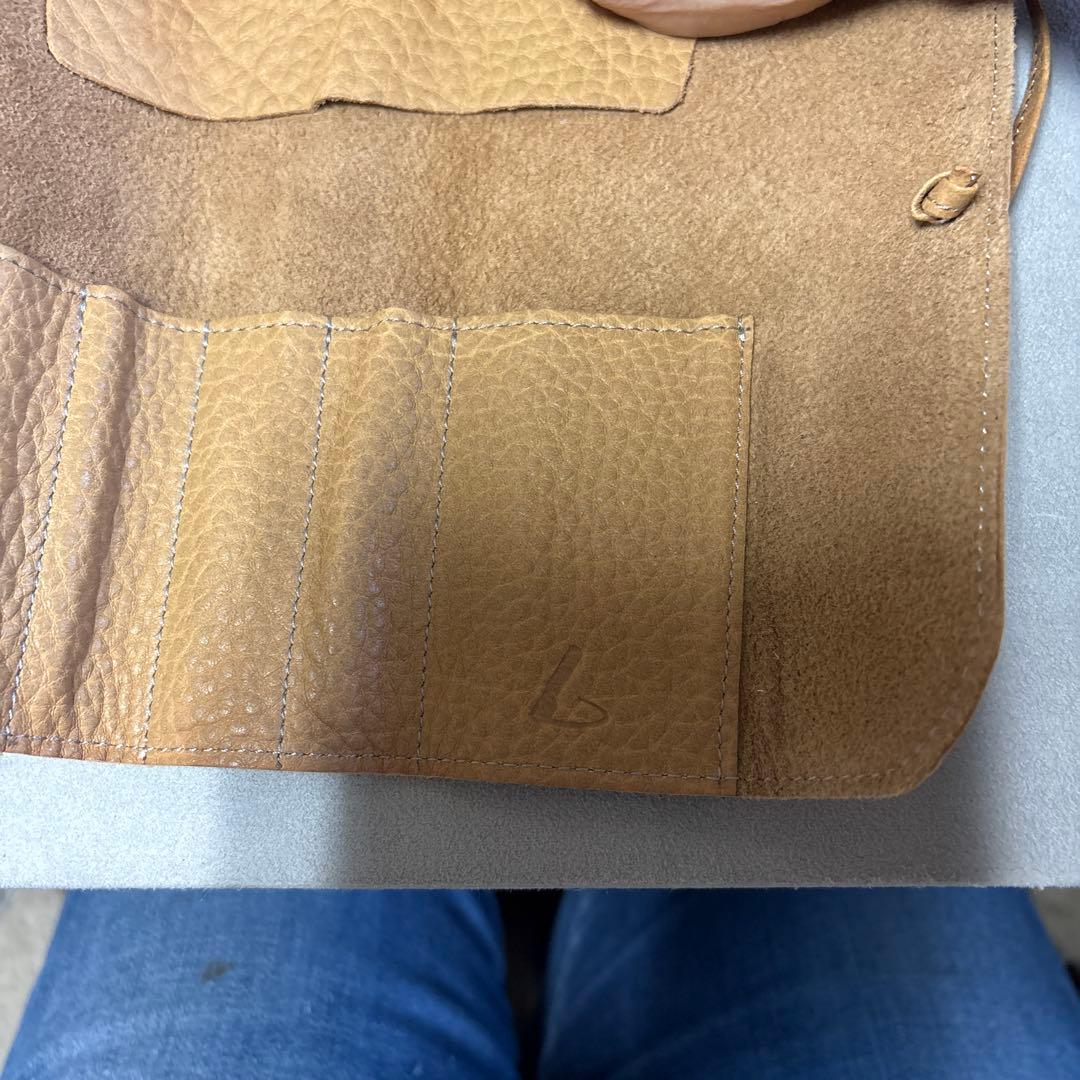 土屋鞄 （新品未使用）レザーロールタイプペンケース ベージュ