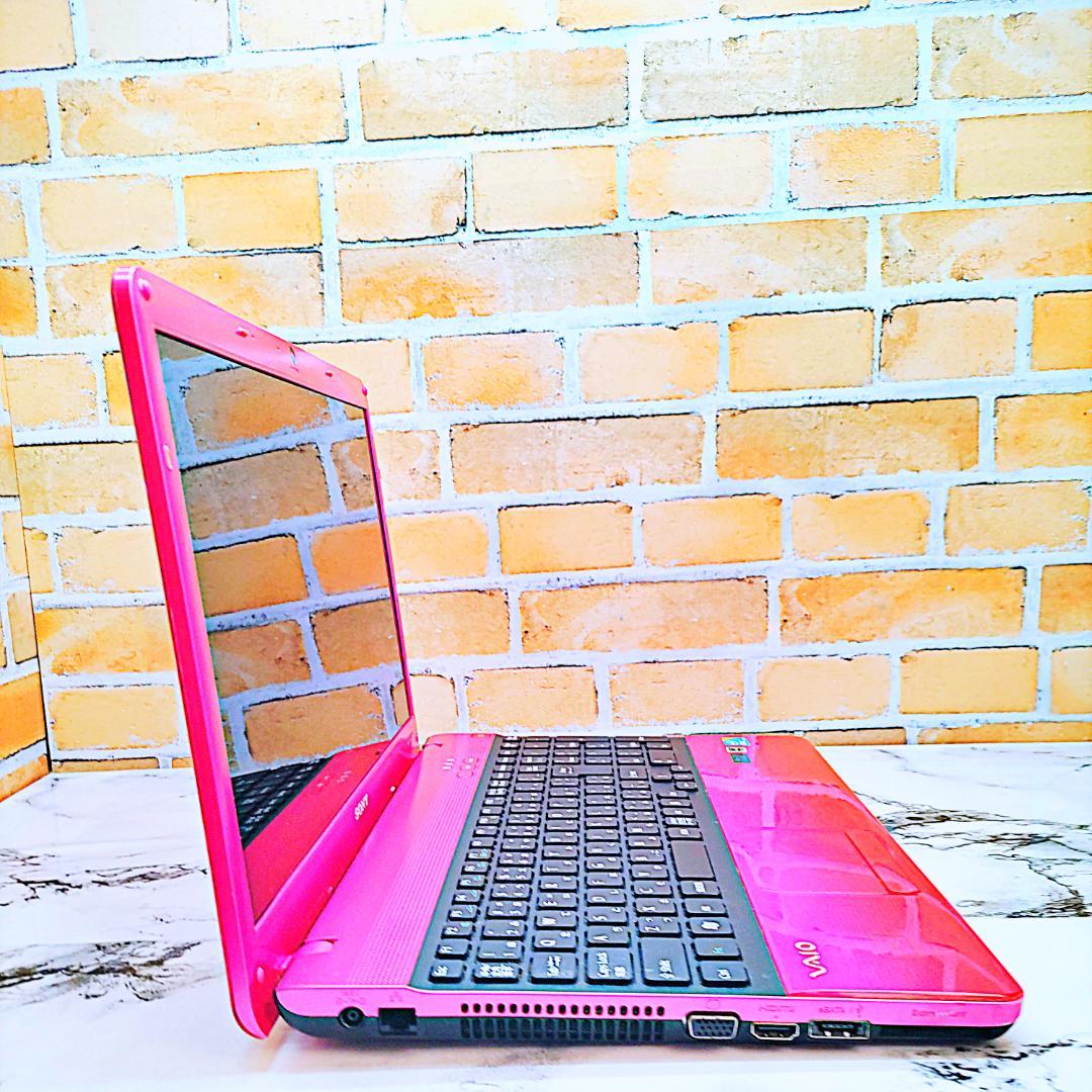 レアなピンク❤️ノートパソコン❣️Core-i5☘️爆速SSD✨メモリ8G