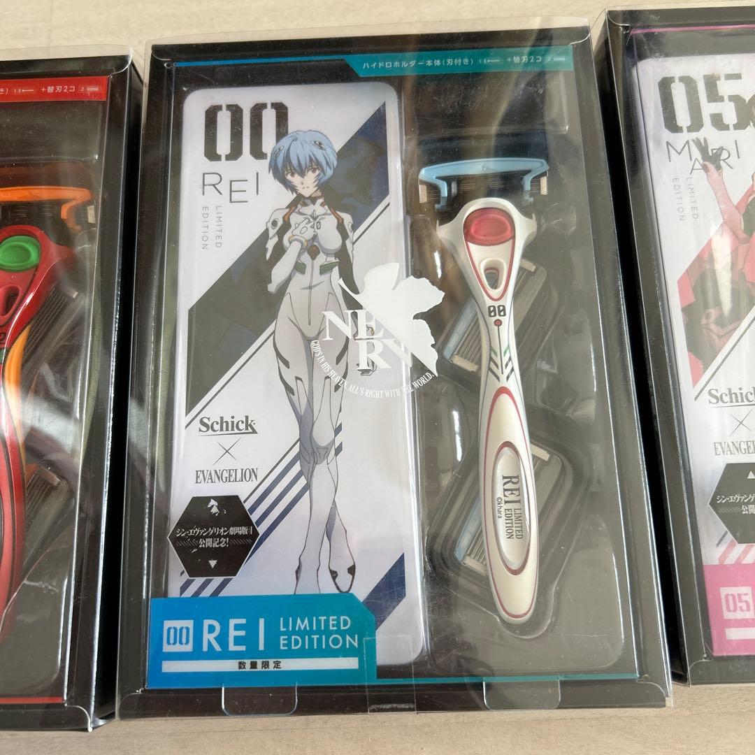 Schickハイドロ5 ホルダー(刃付き)+替刃2コ缶ケース付 エヴァンゲリオン