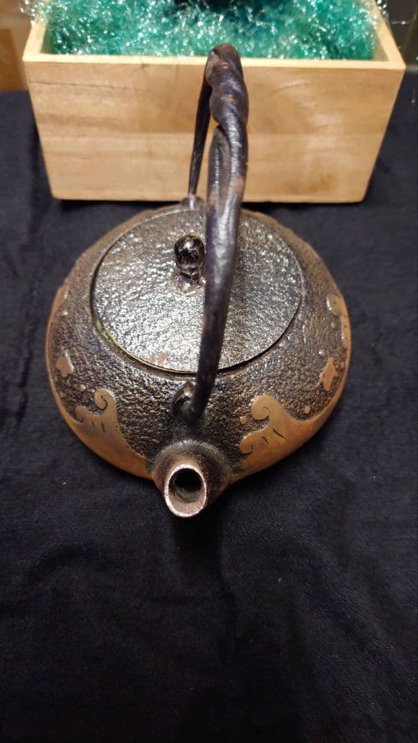 砂鉄急須　南部盛岡　照光堂　未使用