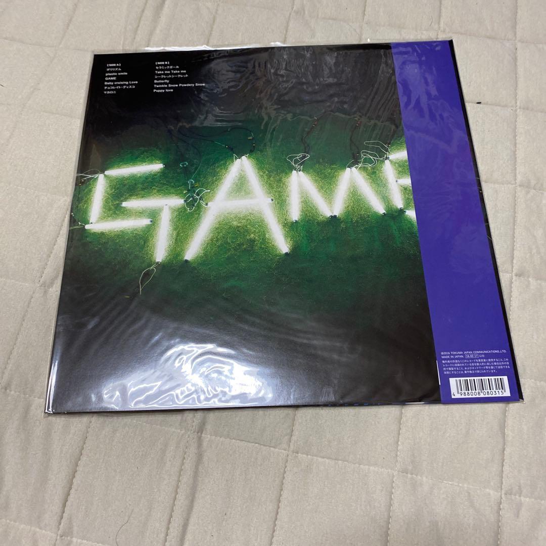 perfume game レコード　帯付き　新品未開封