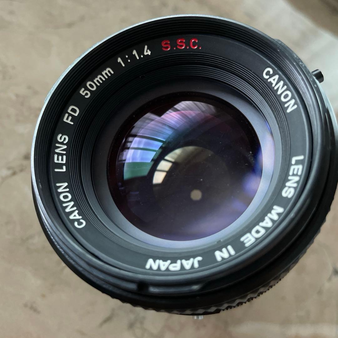 キヤノンFD 50mm F1.4 S.S.C. ○マーク