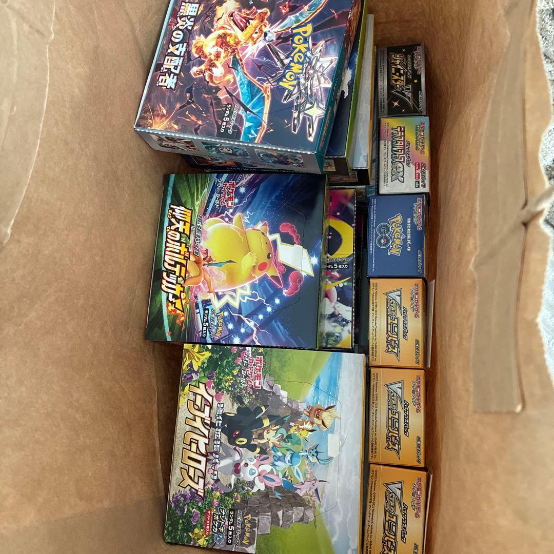 ポケカ 引退品 断捨離 パック未開封 イーブイヒーローズ他
