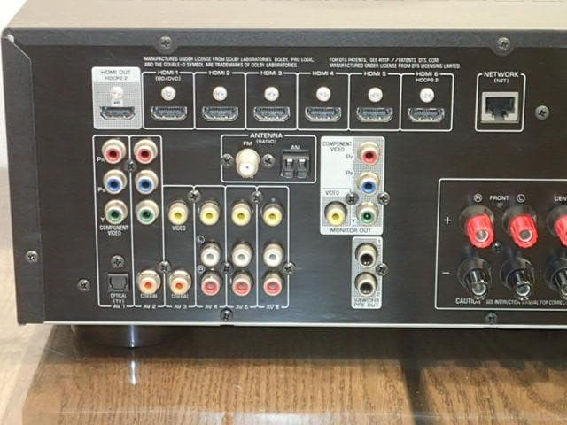 YamahaAVアンプ RX-V579 リモコン無し・無料スマホアプリで超便利