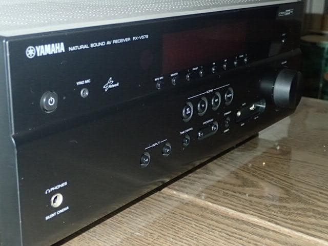 YamahaAVアンプ RX-V579 リモコン無し・無料スマホアプリで超便利