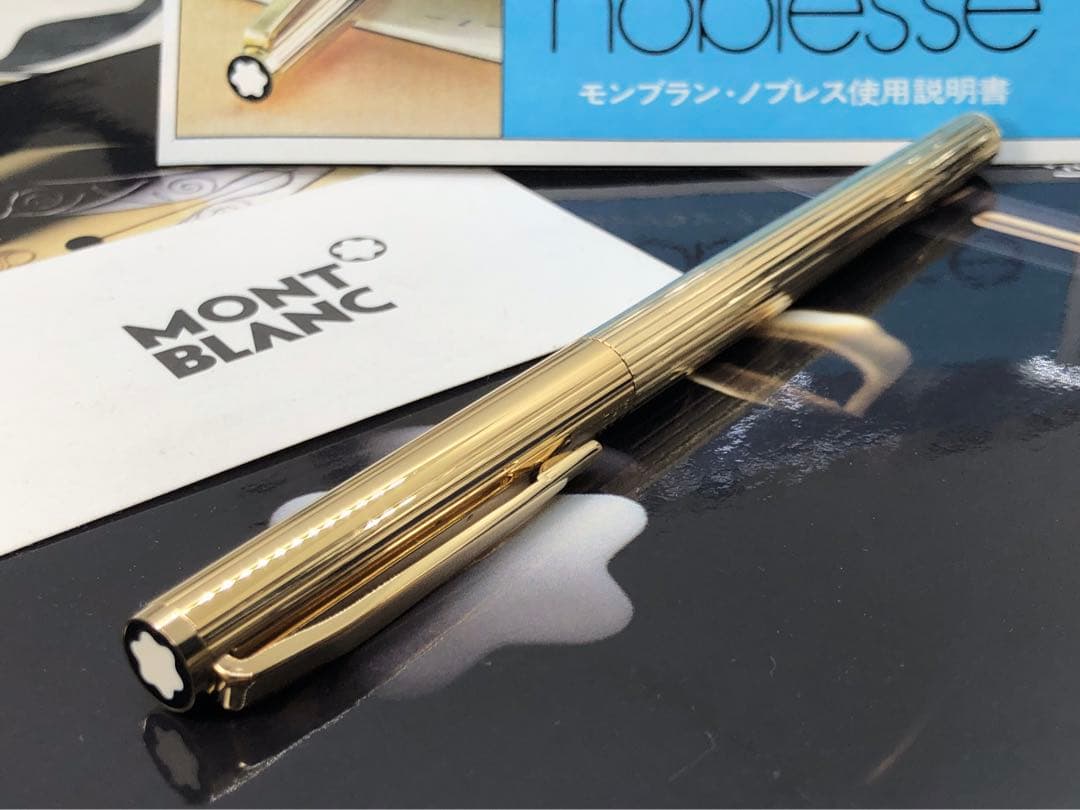 ⭐️モンブラン⭐️金運を呼ぶ黄金の世界中で支持の高いノブレス・モデルNo1147⭐️