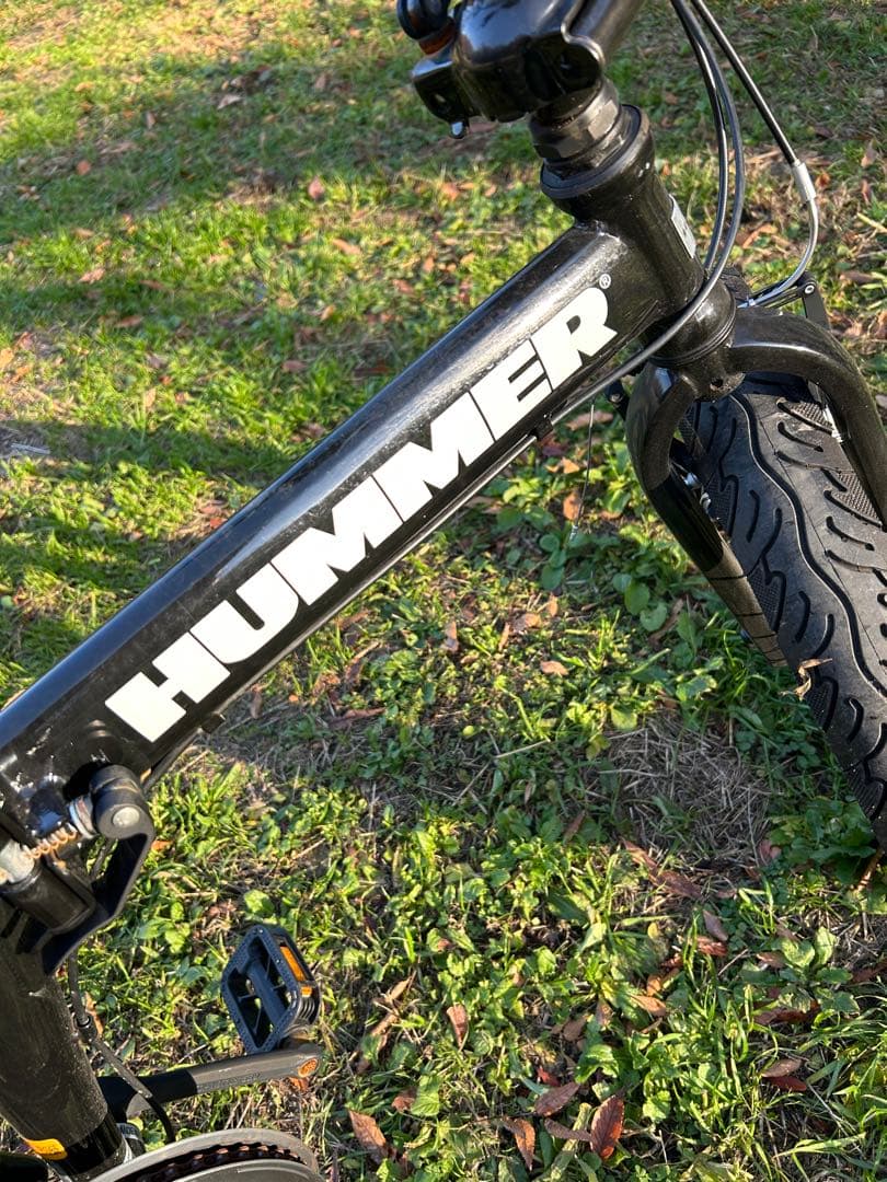 【年末最終値下げ】HUMMER 折りたたみFAT-BIKE 20インチ