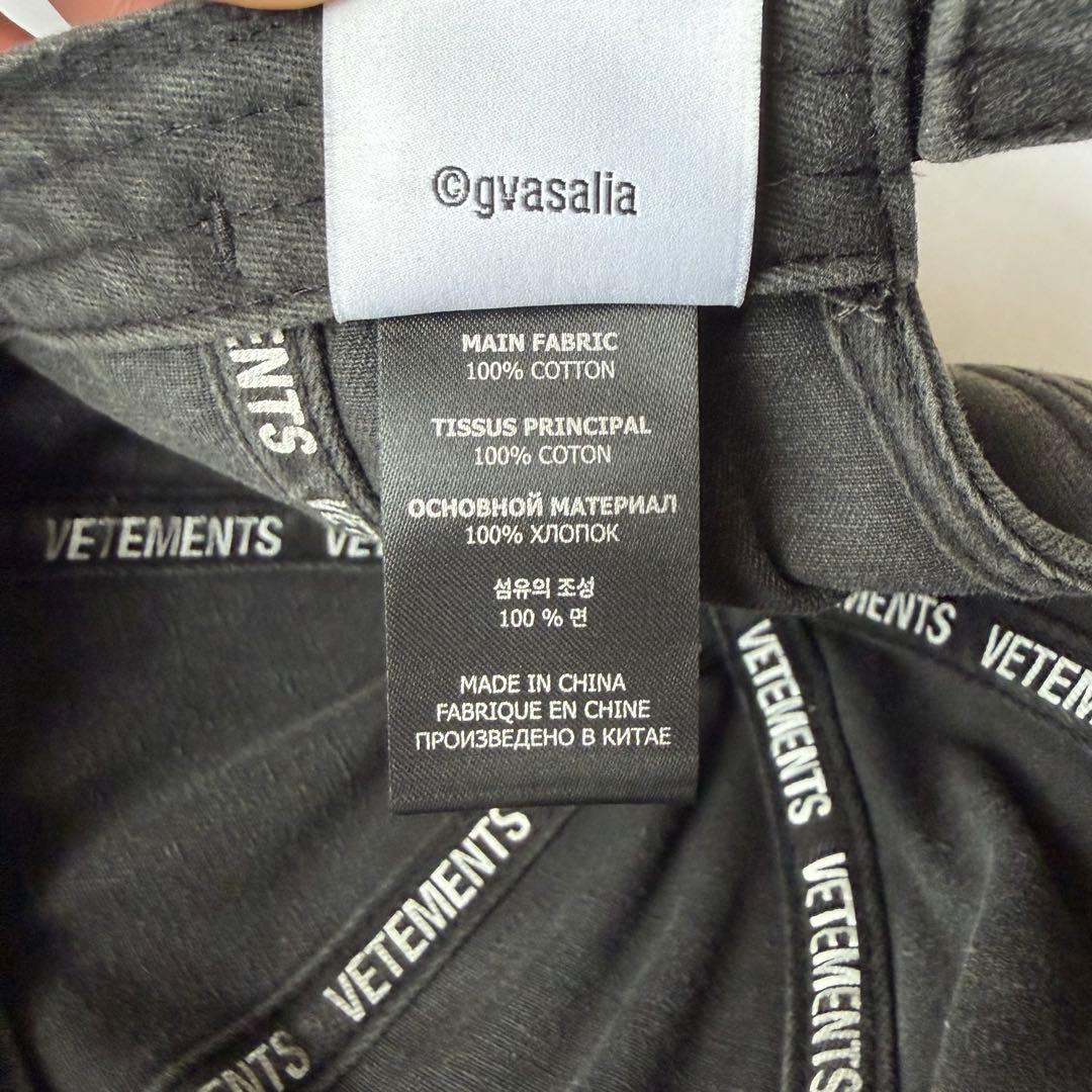 vetements キャップ