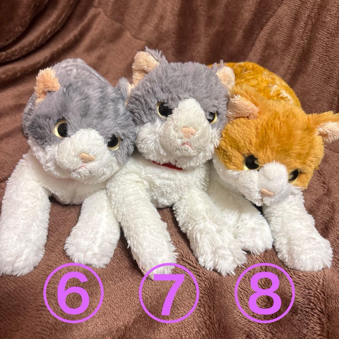 【大量】にゃんこだけ！ぬいぐるみセット【まとめ売り】