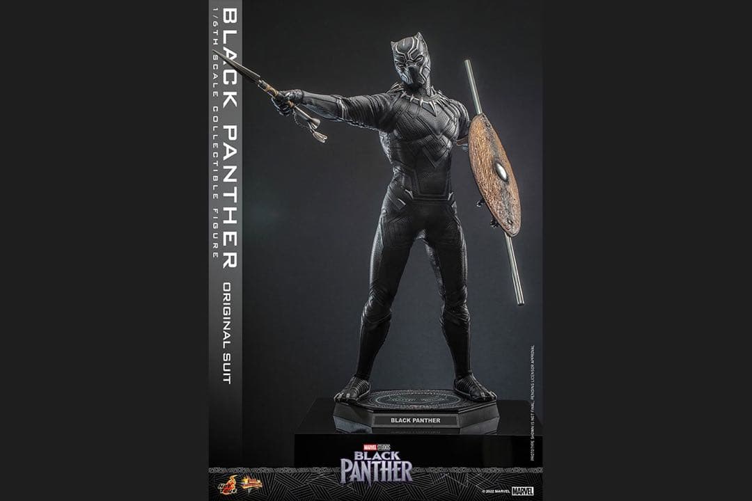 ホットトイズ　ブラックパンサー（オリジナル・スーツ）