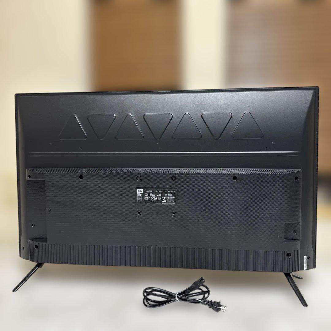 美品 TCL 40V型液晶テレビ Android搭載 スマートテレビ2022年製