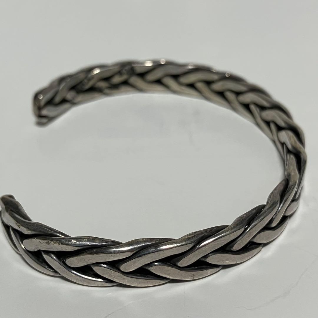 バングル ブレスレット メキシカン ジュエリー ヴィンテージ シルバー 925