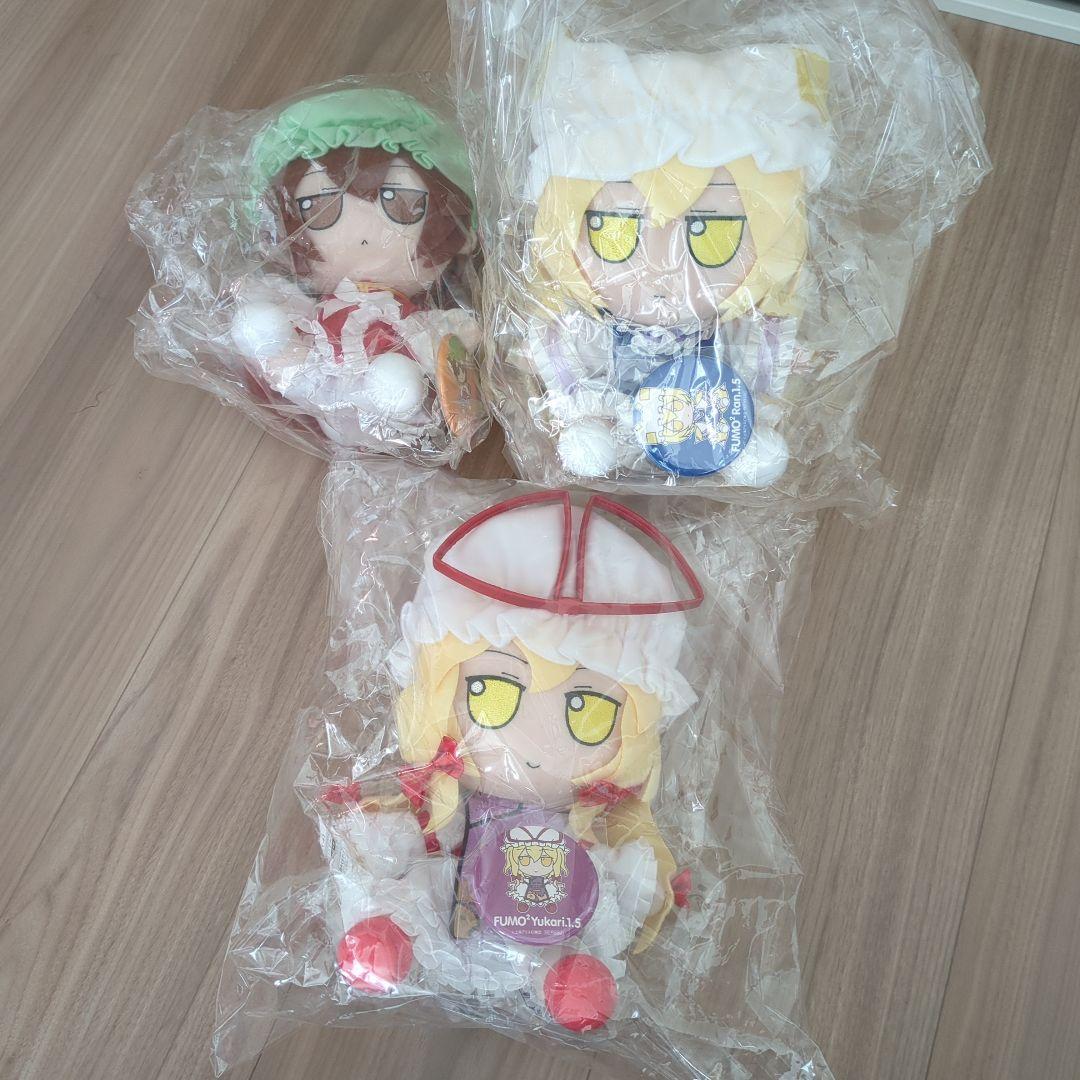 東方ぬいぐるみシリーズそのいってんご　まとめ売り　Gift　ゆかり　らん　ちぇん