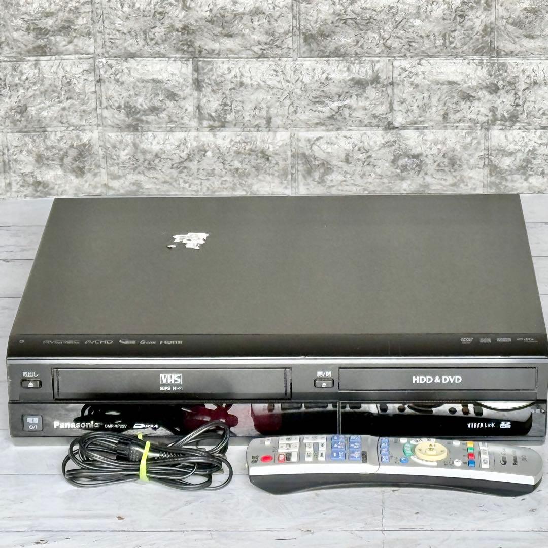Panasonic VHS一体型DVDレコーダー DMR-XP22V