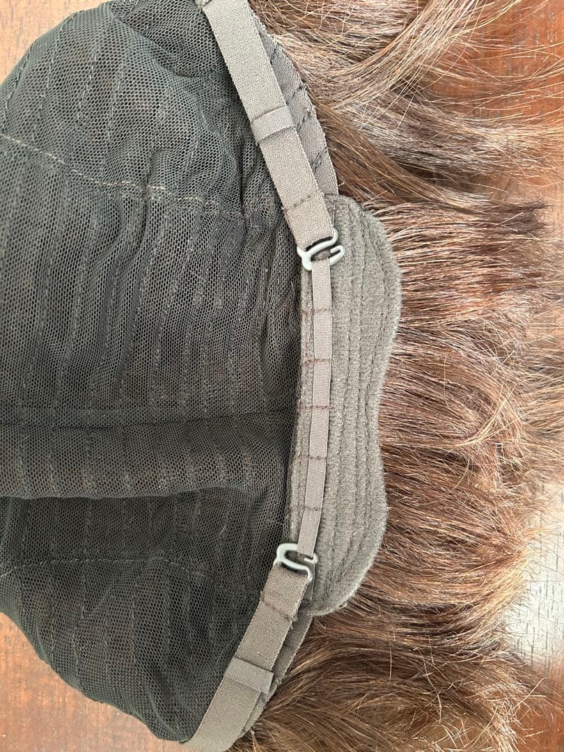 人毛　フルウィッグ　ブラウン シロファクトリー