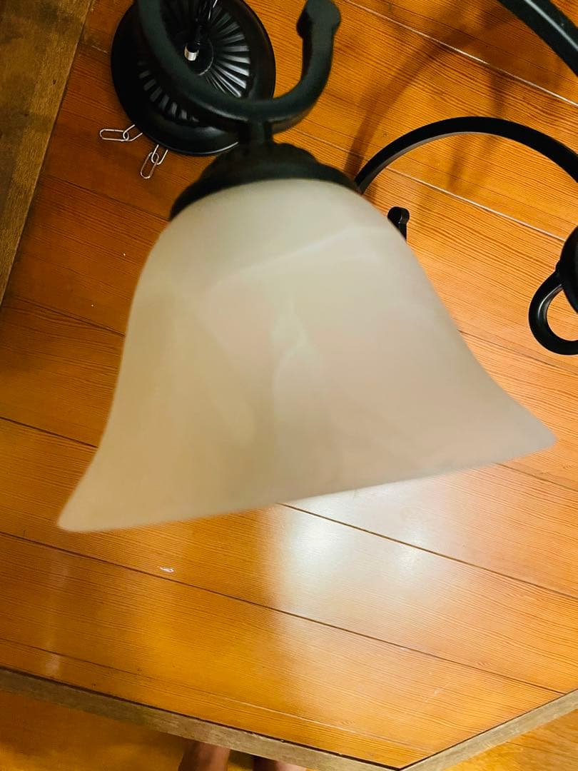 天井照明 シャンデリア 5灯 黒 マットブラック シンプル モダン レトロ