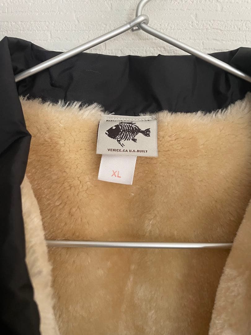 BRONZE AGE ブラックコーチジャケット XL