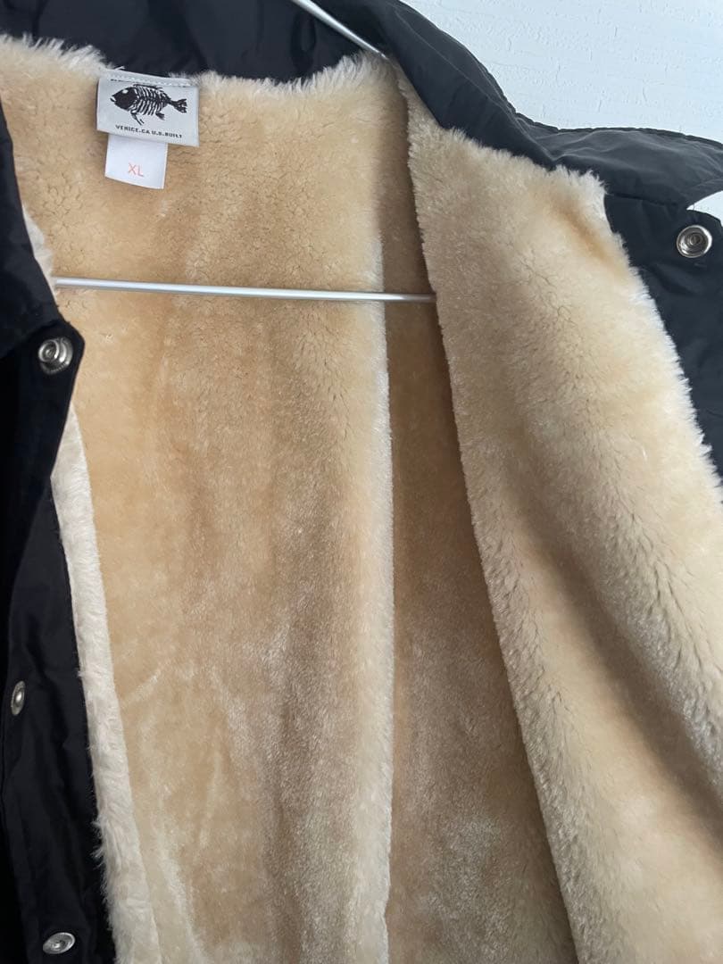 BRONZE AGE ブラックコーチジャケット XL