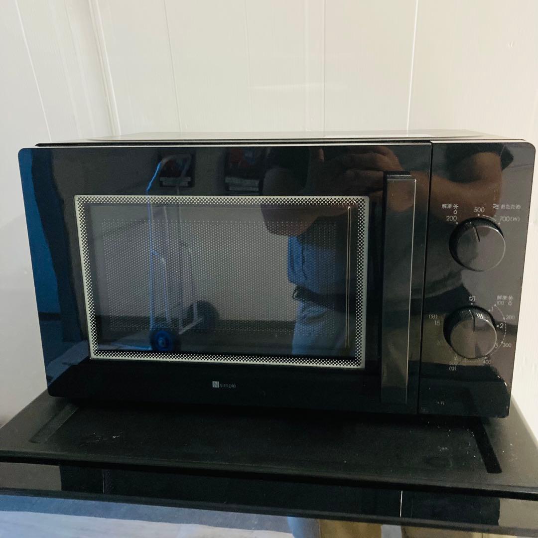 カッコイイガラストップ冷蔵庫の一人暮らし家電セット❗️大阪、大阪近郊配送　AB