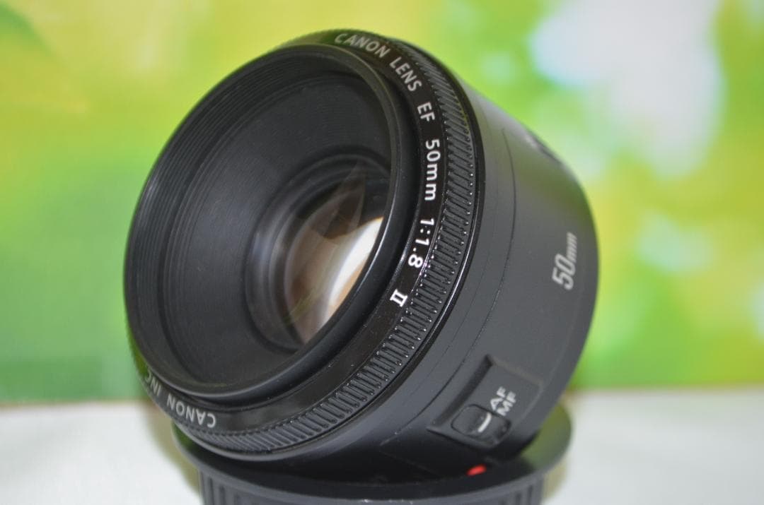 キャノン単焦点 レンズ　 Canon EF50mm F1.8 ボケ味