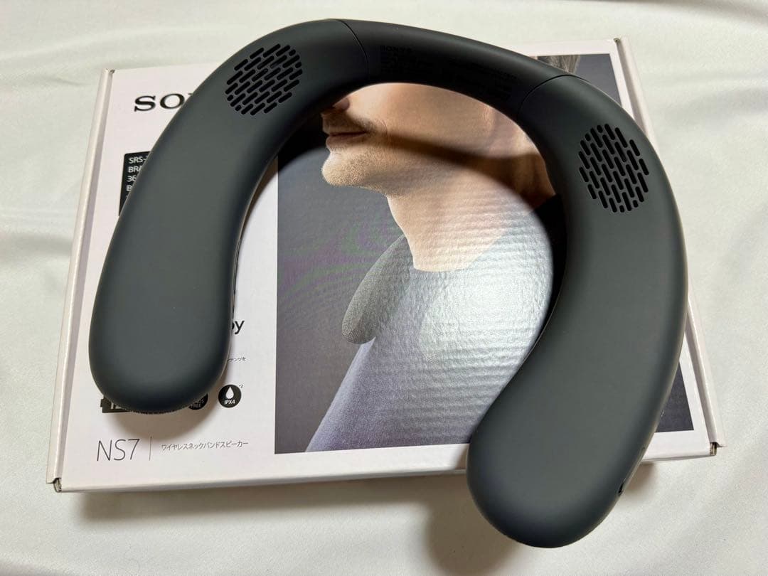 【動作確認済】SONY SRS-NS7 ワイヤレスネックバンドスピーカー