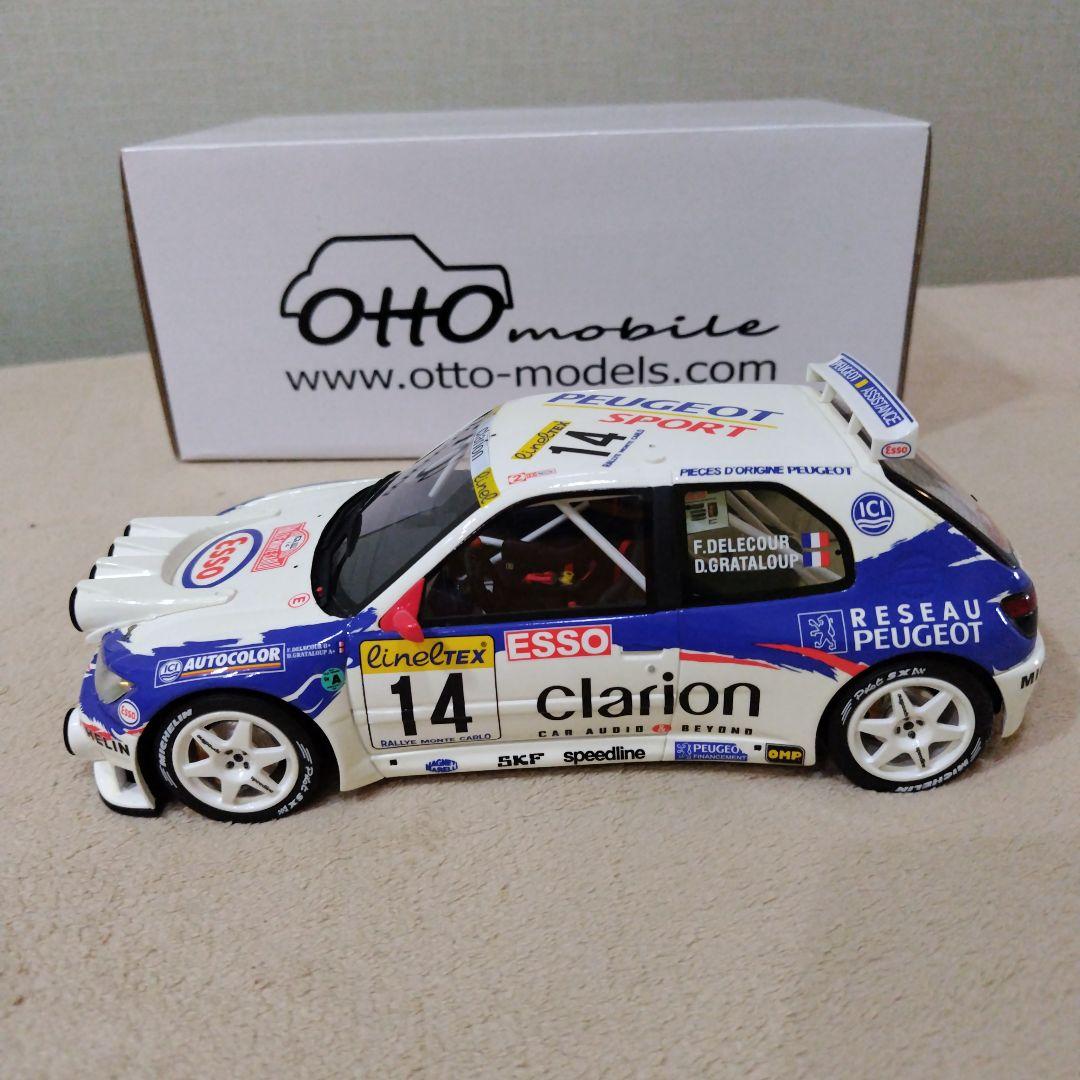 ミニカー OTTO/Peugeot 306 Maxi RMC /Rally Carlo