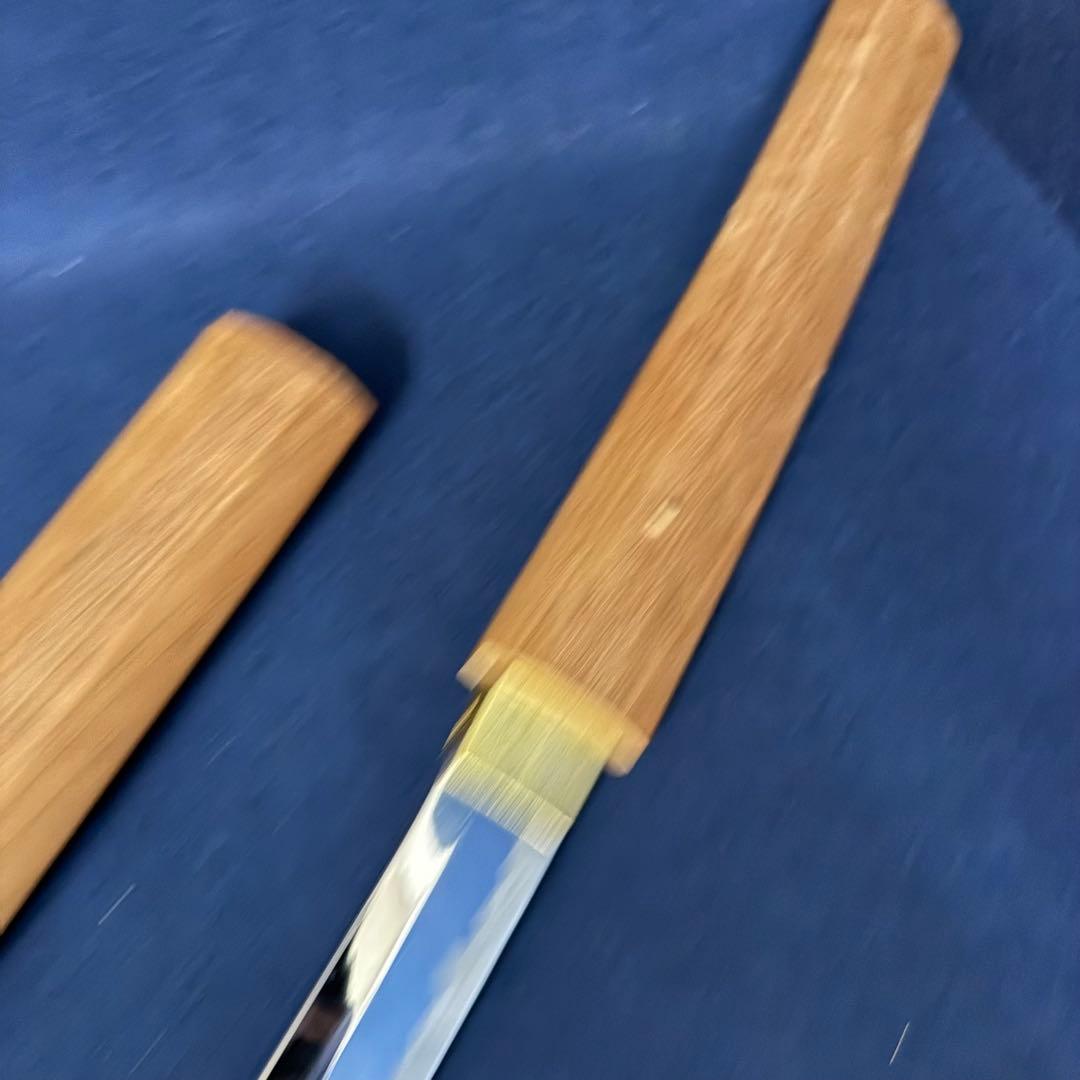 模造刀 模擬刀 太刀 白鞘 全長約103cm刃渡約72cm 重さ約1200g