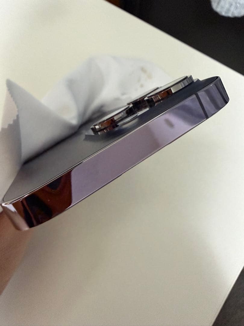 iPhone 14 Pro ディープパープル 本体 256GB シリコンケース付