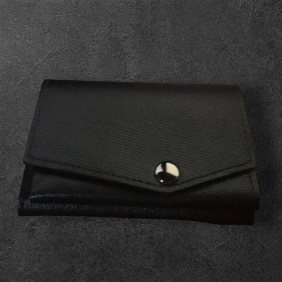 abrAsus アブラサス 小さい財布 ブラック