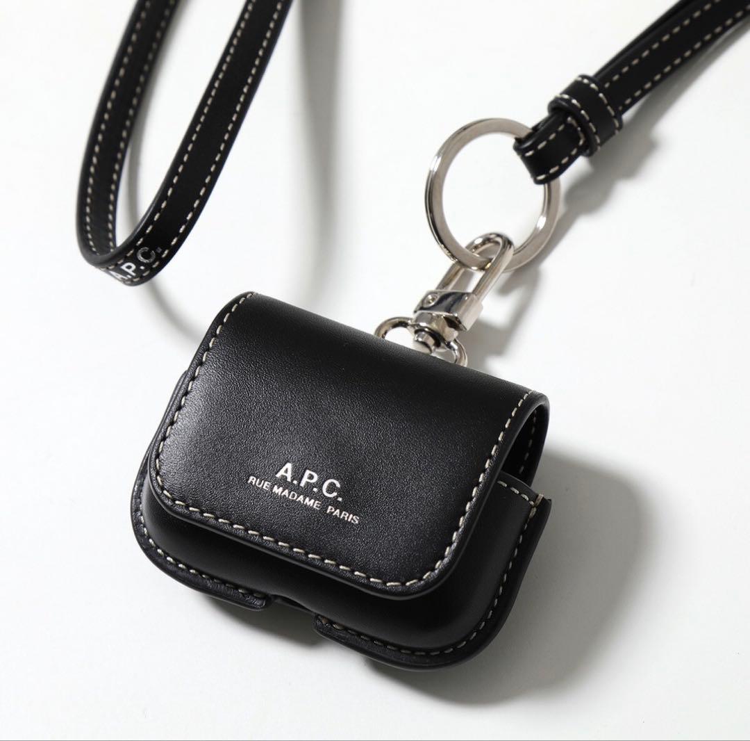 A.P.C. AirPods Pro レザーケース&ストラップ 未使用