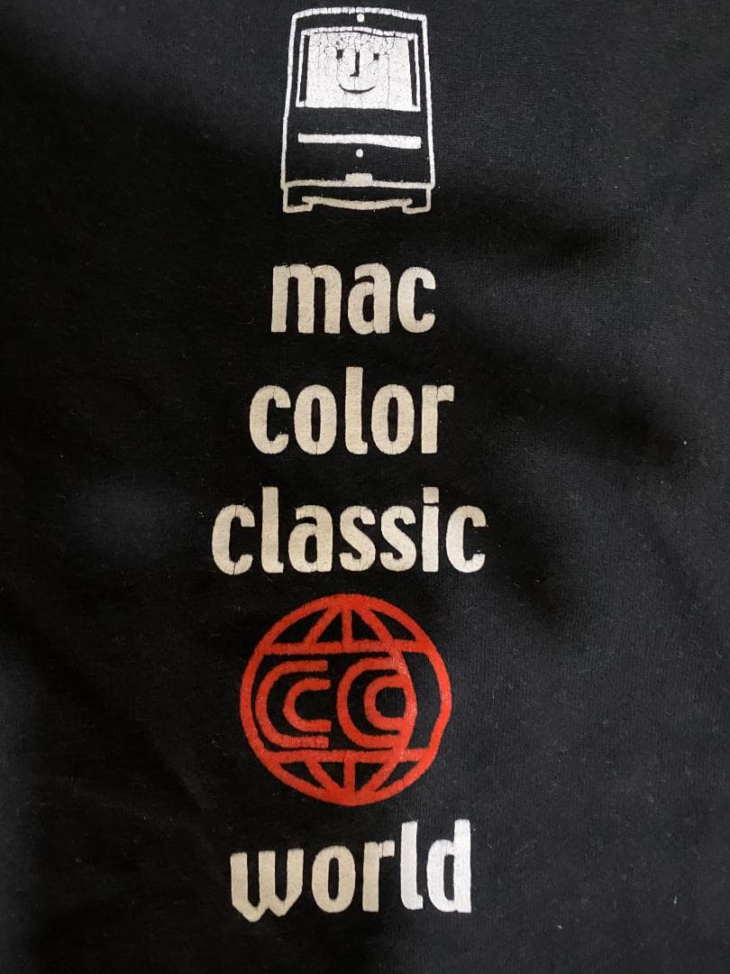 【入手困難】AppleヴィンテージTシャツ/Color Classic/XL