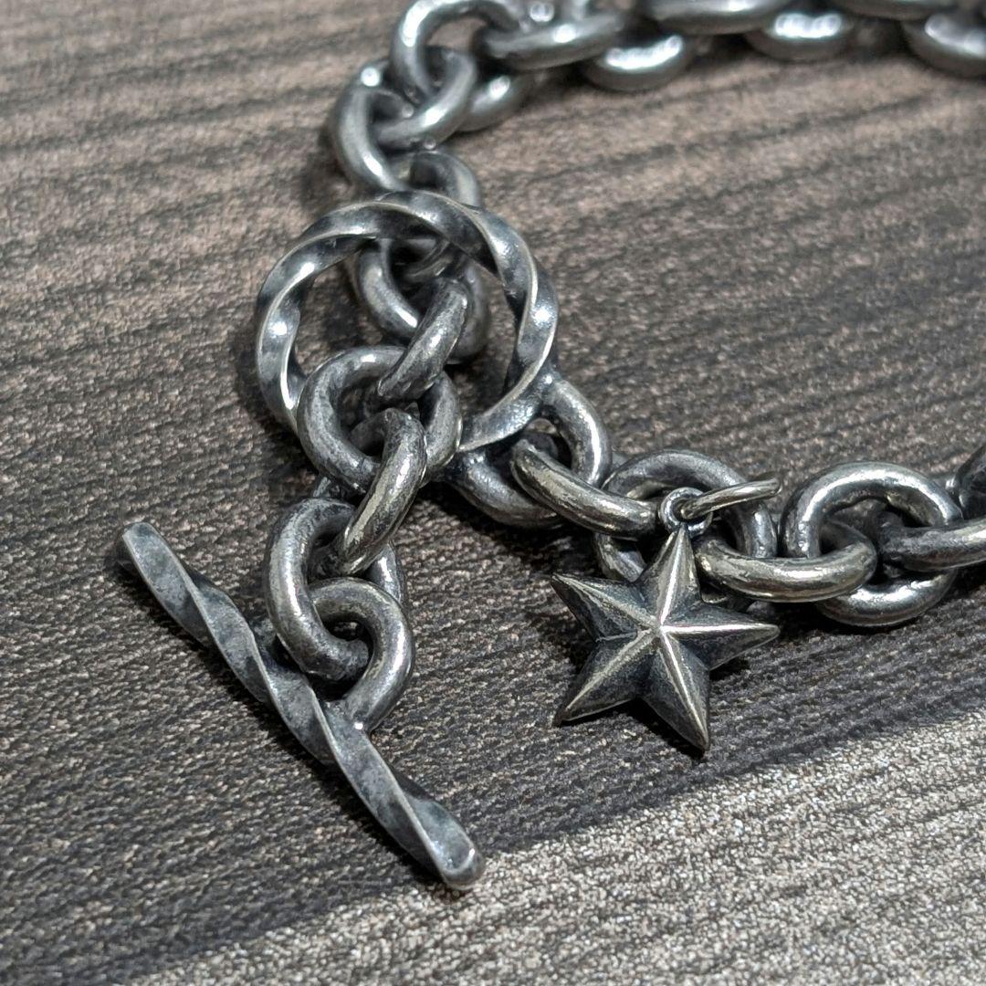 Paul Smith ツイスト＆スター チェーンブレスレット