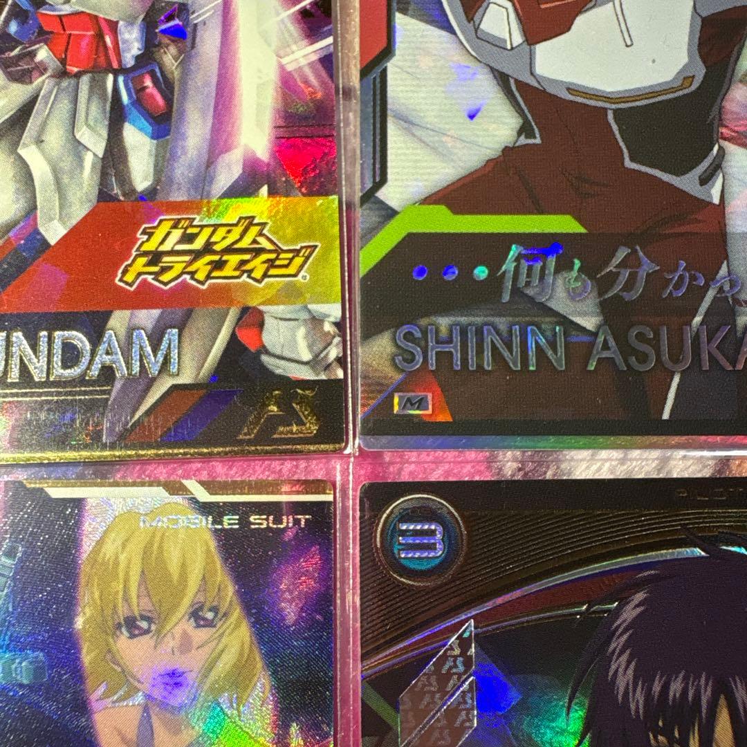 機動戦士ガンダム アーセナルベース デスティニーガンダム シークレット　等4枚