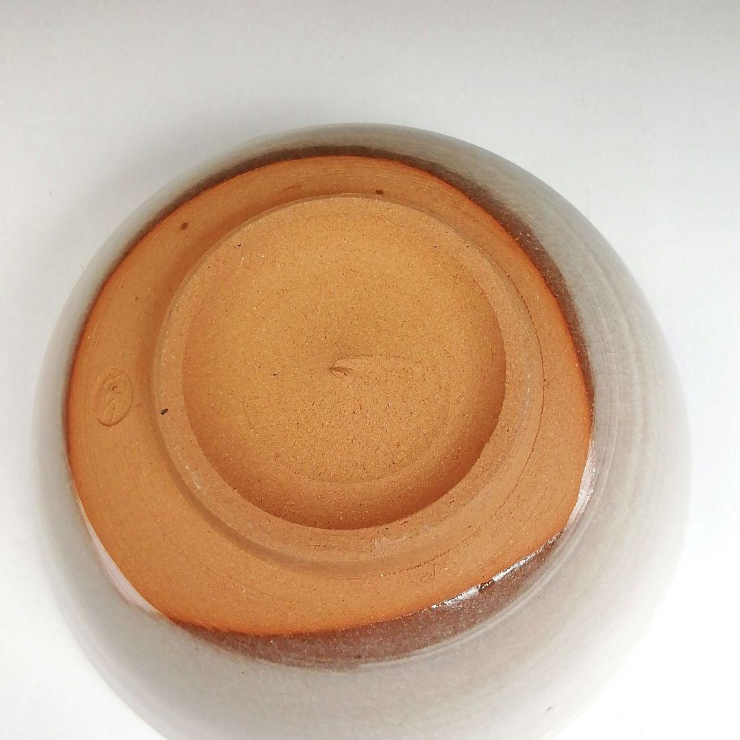 Ｓ８８０　茶碗　『粉引手　茶碗』『伊東慶 作』　共箱　抹茶碗　茶道具